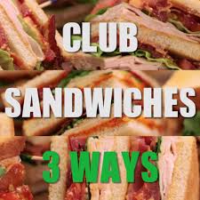 Classic Club Sandwich Video Recipe Video Club Sandwich Recipes Food Network Recipes Sandwiches