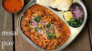 Misal masala •pav•mix lentils•finely chopped onion•tomato puree•ginger chili garlic paste•moong, moth beans, rajma, peas, brown chana•curry leaves. Misal Pav Recipe How To Make Maharashtrian Misal Pav Recipe