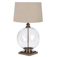 5.0 out of 5 stars 1. Glass Ball Table Lamp Antique Brass Lighting Accessories