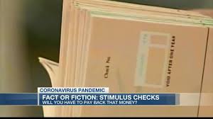 Fact Or Fiction Do You Have To Pay Back The Stimulus Check Next Tax Season