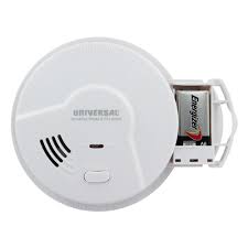 As important as having smoke. Universal Ionization Smoke And Fire Alarm Detector Battery Operated M13050 New