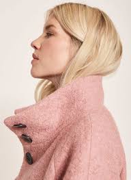 Velvet Dusty Pink Wool Coat MINT VELVET Wool Blend Long Tailored Coat  Endource