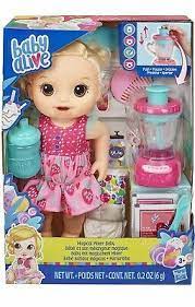 Baby Alive Magical Mixer Baby Doll Strawberry Shake Blender Accessories Blonde Ebay Baby Alive Dolls Baby Alive Baby Alive Doll Clothes