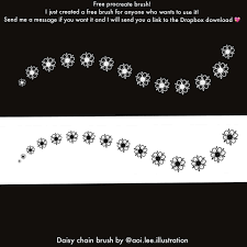 Chain link brush procreate free. Free Flower Brush Daisy Chain Procreate Picgiraffe Com