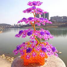 手工串珠发财树材料包摇钱树招财树手工制作纸巾盒花瓶果盘珠子树 阿里巴巴