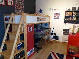 Lit Kura Mezzanine Et Bureau Integre Lit Ikea Kura Lit Bureau Enfant Rangement Sous Lit