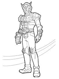 仮面ライダージオウぬりえ ミツキ ma ウスの小さな世界 ぬり絵 ミツキ 仮面ライダー イラスト