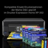 You can save the scanned file as a jpeg or pdf file, or attach it to an email. Kompatibel 10 Epson Xp 352 Patronen Sparset Kaufland De