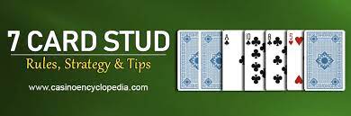 Poker variants with wild cards. 7 Card Stud Poker Rules Strategy Tips To Help You Win