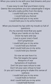 When I Miss You I Just Close My Eyes Lyrics Ray Lamontagne Hold You In My Arms I Can Always Hold You Forever Forever Lyric Wise Words Words