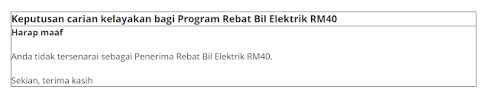 Cara untuk mengelakkan kejadian ini berlaku menurut persatuan pengguna islam malaysia ppim adalah dengan membuat garisan atau palang pada penjuru kanan salinan kad pengenalan. Cara Semak Kelayakan Rebat Elektrik Rm40