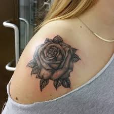 Https Www Google Com Search Tbm Isch Rose Tattoos For Women Shoulder Tattoos For Women Rose Shoulder Tattoo