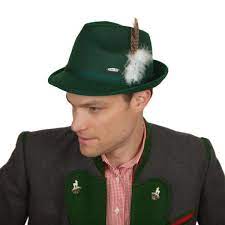 Oktoberfest Costume Felt Party Hat Green Small Oktoberfest Costume Oktoberfest Party Hats