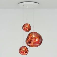 Melt Multi Light Pendant By Tom Dixon Mlps01c Pusm1 Multi Light Pendant Pendant Lighting Glass Pendant Light