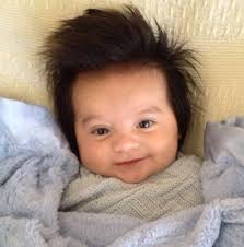 Each baby is unique and there is nothing you can do to make more hair. Parents Share Pics Of Babies Born With Full Heads Of Hair And The Internet Is Going