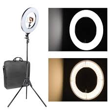 Ubesgoo Ring Light 12inch Led With Light Stand Lighting Kit Tripod Walmart Com Walmart Com