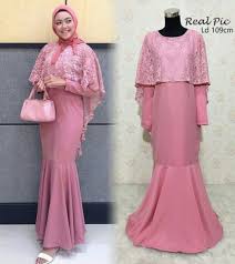 32 model baju kebaya brokat pesta terbaru di tahun 2020 model baju ini merupakan model baju gamis dan kebaya brokat. Baju Gamis Brokat Terbaru 2019 Nusagates