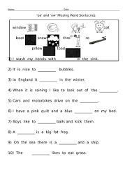 Check spelling or type a new query. Oa And Ow Oa Digraph Worksheets Teaching Resources