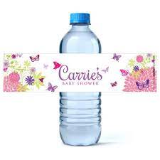 Butterfly Baby Shower Water Bottle Labels Girl Baby Shower Etsy Water Bottle Labels Baby Shower Baby Shower Water Bottles Baby Shower Water Bottle Labels Girl
