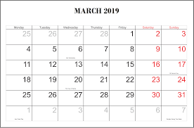 March 2019 Holidays Calendar Template March March2019 March2019calendar Holidays Calendar Printables Monthly Calendar Template Calendar Template