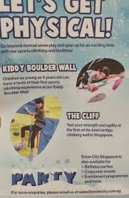 Singapore snow city is the first indoor snow center that brings all the fun of winter right into the heart of the busy tropical city. Snow City Singapore Ticket Prices Location Opening Times