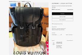 A huge variety of products. Supreme X Louis Vuitton Absurd Resell Prices Hypebeast