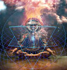 Merkaba Is A State Of Total Awareness When We Fill Our Spiritual Fields With An Immaculate Amount Of Love A Per Sacred Geometry Meditation Merkaba Meditation