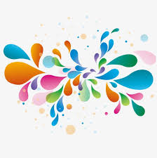 Sueno Color Gotas De Agua Gratis Png Y Vector Arte Garabateado Gotas De Agua Abstracto