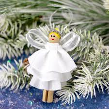 Angel ornaments, wings, necklaces, decorations for your home or yard. How To Make A Christmas Angel Ornament Fireflies And Mud Pies