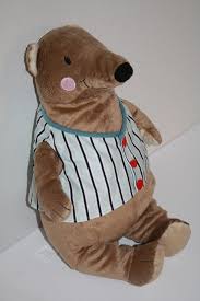Ikea Plush Teddy Bear Nallebjorn Brown Striped Vest 17 Stuffed Animal Soft Toy Ikea Nallebjorn Softtoy Teddybe Soft Toy Animals Teddy Bear Picnic Pet Toys