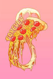 pizza forever pizza art art original art prints