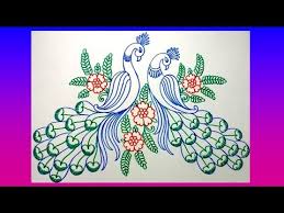 How To Draw Peacock With Beautiful Feather Design Colour Sketch Pen Episode 09 Youtube 4k00:28young diverse children paint colorful space pictures together on paper using paint brushes happy kids enjoying fun creativity painting science fiction space drawing pictures top view. how to draw peacock with beautiful feather design colour sketch pen episode 09