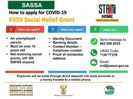 In this grant, the government declared to give out r350 to unemployed individual every month for six months. Sassa S Social Relief Grant Applications Open Here S How You Apply
