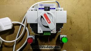 automatic generator changeover switch