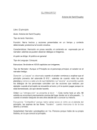 Coprotagonista, es un adulto que intenta razonar y actuar como un niño, pero sabe que en realidad no. Analisis Del Principito El Principito Narrativa