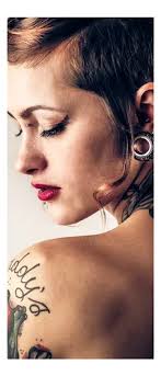 Adesivo Decorativo De Porta Body Piercing Tattoo