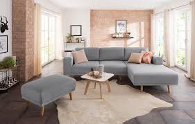 Home Affaire Ecksofa Lasse Im Scandinavischen Stil Mit Holzfussen Ecksofa Ecksofas Wohnung Wohnzimmer