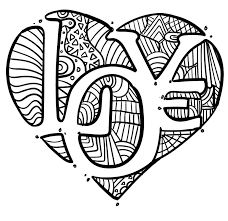 Kids are not exactly the same on the outside, but on the inside kids are a lot alike. Love In Heart Coloring Page Free Printable Coloring Pages For Kids