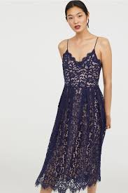 Lace Dress Dark Blue Ladies H M Us 2 Dresses To Wear To A Wedding Lace Dress Dresses