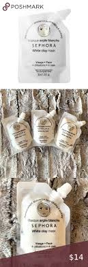 Set Of 3 Sephora Collection White Clay Mask White Clay Mask White Clay Clay Masks