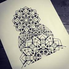 Mandala Dotwork Geometry Mandala Tattoo Design Geometric Mandala Tattoo Mandala Tattoo Sleeve