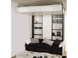 Les Plus Beaux Lits Mezzanines Pour Prendre De La Hauteur Et Gagner De La Place Elle Decoration Lits Mezzanine Lit Mezzanine Lit Escamotable