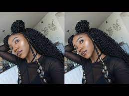 New Diy Tribal Crochet Braids Beads Youtube Braids With Beads Crochet Braids Braids For Short Hair