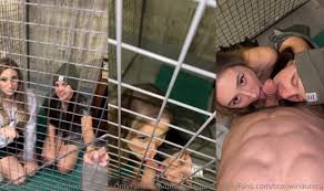 Quinn Finite With Bronwin Aurora Sucking And Fucking In The Cage Onlyfans  Video