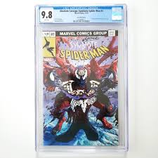 Let there be carnage has fans hugely excited to see the warring symbiotes do. Absolute Carnage Symbiote Spider Man 1 Ccg 9 8 Nm M Comic Mint Variant Certified Comic Shop