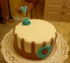 Grapefruit and poppy seed angel cake with white chocolate frosting Simple And Fashion Mother S Day Cake Picture Png