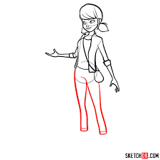 Thanks for watching and please subsc. How To Draw Marinette Ladybug Sketchok Easy Drawing Guides