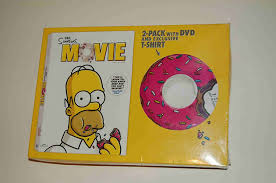 How much you enjoy the simpsons movie will depend entirely on your opinion of the current simpsons tv show: Amazon Com The Simpsons Movie With T Shirt Movies Tv