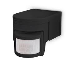Mit dieser anleitung einen bewegungsmelder anschließen und somit erfahren, wie man ihn für unterputz und innen an eine led lampe anschließen kann. Bewegungsmelder Pir In Schwarz Ip44 Schwenkbar Einstellbar Fur Innen Und Aussenbereich