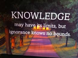 Knowledge May Have Its Limit But Ignorance Knows No Bounds Wise Words Words Knowledge